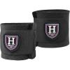 Harrison Howard Durable Shock-Absorbent Breathable Impact Protection Pastern Wraps for Horse Sold in Pairs Summer Mint(Black)