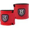 Harrison Howard Durable Shock-Absorbent Breathable Impact Protection Pastern Wraps for Horse Sold in Pairs Summer Mint(Red)