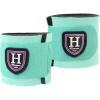 Harrison Howard Durable Shock-Absorbent Breathable Impact Protection Pastern Wraps for Horse Sold in Pairs Summer Mint(Turquoise)