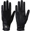 Harrison Howard Equestrian Gloves Ladies Lightweight Riding Gloves Non-Slip for Gardening, Running Horse Riding(black)