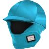 Harrison Howard Equestrian Helmet Cover with Fleece Neck Winter Riding Helmet Cover(Azure Blue)