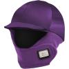 Harrison Howard Equestrian Helmet Cover with Fleece Neck Winter Riding Helmet Cover(Purple)