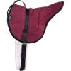 Harrison Howard Equestrian Saddle Pad Horse Riding Pad Bareback Pad with Girth(Burgundy)
