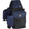 Harrison Howard Equestrian Western Saddle Bag Nylon Water Bottle/Gear Carrier Convenient Saddle Bag Black(Navy)