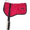 Harrison Howard Ergonomically Designed Correct Bareback Pad with Side Pockets Extra Thick Center for Maximum Support Anti-Slip Bareback Pad Comes with Matching Girth(Vibrant Red)