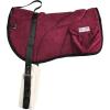 Harrison Howard Ergonomically Designed Correct Bareback Pad with Side Pockets Extra Thick Center for Maximum Support Anti-Slip Bareback Pad Comes with Matching Girth(Burgundy)