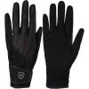 Harrison Howard Horse Riding Gloves Comfortable Grip for Gardening, Running or Cycling Lightweight Gloves(black)