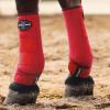 Harrison Howard Horse Sport Medicine Front Shock-Absorbing Boots All-Round Lower Limb Protection & Support Sport Boots Perfect for Endurance Training and Performance Pack of 2 Mint L(Scarlet Red)