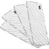 Harrison Howard Medicine-Retaining Shock-Absorbing Pressure Sores Prevention Quilted Leg Wraps for Horse Set of 4-Navy L(White)