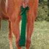 Harrison Howard Stretchy Tail Bag Breathable Horse Tail Guard Slip on Design Protect Horse Tail 2 Strand Closure Straps Keep Tail Clean & Protected 22″ L Length Makes Grooming Easy-Chic Blue(Deep Green)