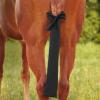 Harrison Howard Stretchy Tail Bag Breathable Horse Tail Guard Slip on Design Protect Horse Tail 2 Strand Closure Straps Keep Tail Clean & Protected 22″ L Length Makes Grooming Easy-Chic Blue(Classic Black)