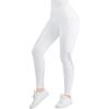 Harrison Howard Women’s Full Seat Riding Tights Active Silicon Grip with Mesh Horse Riding Pants for Women(Oval White)
