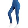 Harrison Howard Women’s Full Seat Silicon Grip Equestrian Breeches Horse Riding Tights High Waisted Leggings(Peacock Blue)