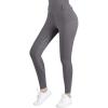 Harrison Howard Women’s Horse Riding Pants Double Pocket Silicone Full-Seat Breeches Equestrian Breeches(Grey)