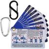 Wisdom4Sure Horse Knot Cards Equine Knots Guide Includes 24 Rope Knots Essential for Rider’s Tack Box Portable and Convenient Compact Sizing Knots Set Pocket Guide