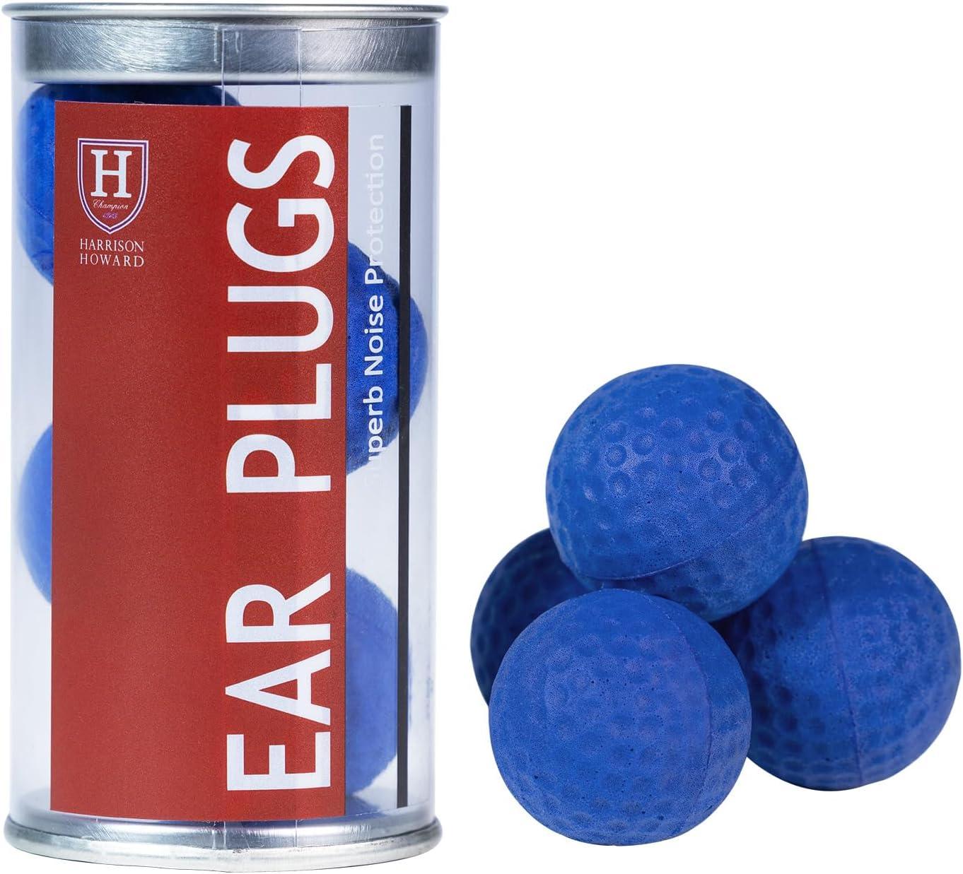 imageHarrison Howard EaseFit Equestrian Earplugs 3cm Horse Foam Ear Plugs Balls 2 PCSNavyNavy
