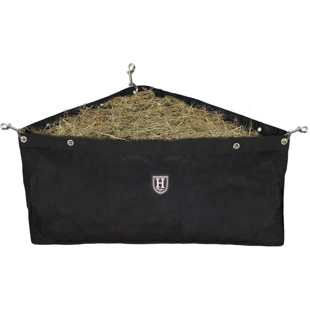 imageHarrison Howard Durable Easily Accessible Efficient Feeding Sturdy Deep Corner Feeder for Horses