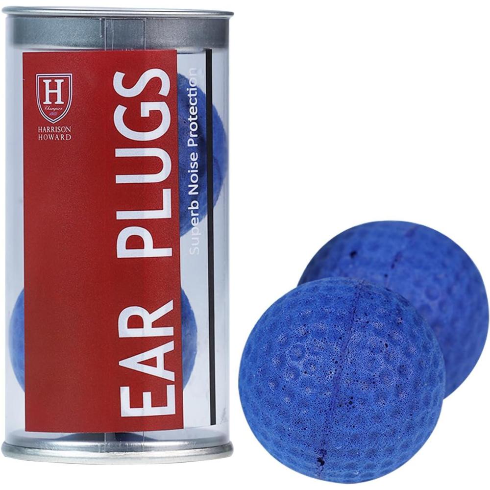 imageHarrison Howard EaseFit Equestrian Earplugs 3cm Horse Foam Ear Plugs Balls 2 PCSNavyNavy