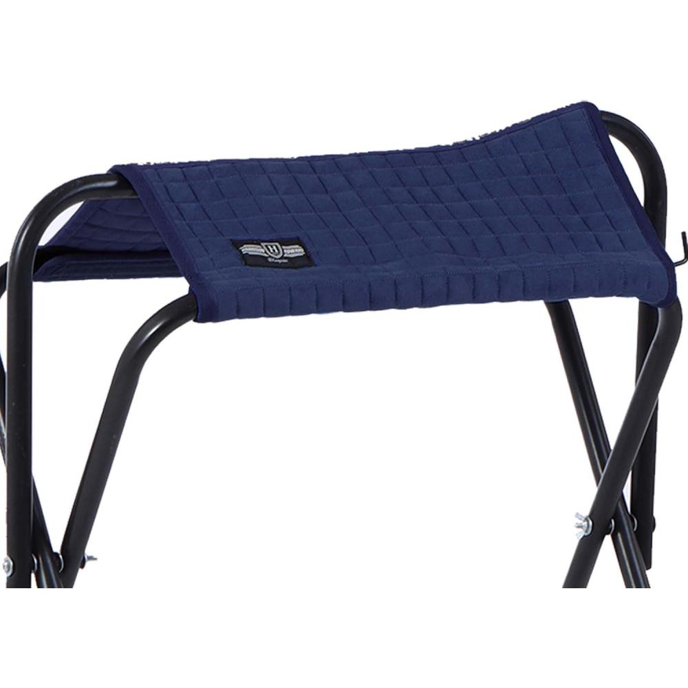 imageHarrison Howard Horse Saddle Rack Protective Cover  Suede Cover for saddle Stands  Compatible with All Saddle Stands Not Included NavyNavy