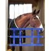 Harrison Howard Adjustable Poly 3-Slat Stall Guards for Horse Barns Stall Guard for Horses Home Barn Use Stall Guard Black(Blue)