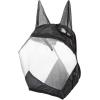 Harrison Howard CareMaster UV-Proof Great Air Flow Fly Mask Standard with Ears Silver/Black Retro(Black/Silver)