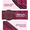 Harrison Howard Equestrian All Purpose Saddle Pad High-Performance English Saddle Pad with Superior Shock Absorption(Burgundy)