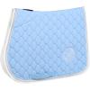 Harrison Howard Equestrian All Purpose Saddle Pad High-Performance English Saddle Pad with Superior Shock Absorption(Ice Blue)