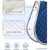 Harrison Howard Equestrian All Purpose Saddle Pad High-Performance English Saddle Pad with Superior Shock Absorption(Peacock Blue)