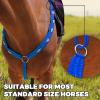 Harrison Howard Equestrian Horse Breast Collars Soft Durable Braided Paracords Royal Blue(Royal Blue)