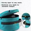 Harrison Howard Equestrian Motorcycle Riding Waterproof Helmet Bag Helmet Case Storage Carring Bag(Dark Teal)