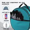 Harrison Howard Equestrian Motorcycle Riding Waterproof Helmet Bag Helmet Case Storage Carring Bag(Dark Teal)