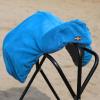Harrison Howard Fleece Horse Saddle Cover for GP/CC Horse Saddle Cover Reliable Protection Dust Prevention Machine Washable – Red(Sky Blue)