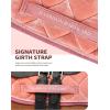 Harrison Howard General Purpose Saddle Pad for Horse Riding Training English Saddle Pad Soft Cushioning for Horse Back(Light Salmon Pink)