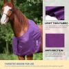 Harrison Howard HHorse Shoulder Guard Anti-Rub Bib Chest Saver Wither Protector Champion Blue(Purple)