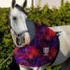 Harrison Howard Heat-Insulating Breathable Stretchy Shoulder Guard Anti Rub Bib for Horse Feather Hues M(Vast Cosmos)