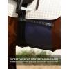 Harrison Howard Horse Belly Guard Body Bandage Wrap Spur Mark Protector Belly Cover Skin Guard Cob(Navy)