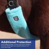 Harrison Howard Horse Fleece Girth Cover(Middle Blue)