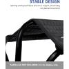 Harrison Howard Horse Saddle Rack Protective Cover | Suede Cover for saddle Stands | Compatible with All Saddle Stands (Not Included)- Navy(Black)