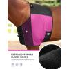 Harrison Howard Horse Shoulder Guard Anti-Rub Shoulder Protector for Horses,Lightweight Stretch Nylon Shoulder Cover(Magenta)