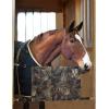 Harrison Howard Horse Stall Guard with Adjustable Straps and Sturdy Spring Hooks Included Aisle Guard Stall Guard for Horses,Mosaic Blue(Skull Dread)