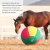 Harrison Howard Howdy Bally Horse Playball Covers Mega Ball Protective Cover for Equine Use Exclusive Fun Patterns Meadow Fiesta 40″(Meadow Fiesta)