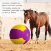 Harrison Howard Howdy Bally Horse Playball Covers Mega Ball Protective Cover for Equine Use Exclusive Fun Patterns Meadow Fiesta 40″(Violet Sunrise)
