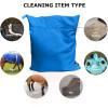 Harrison Howard Pet Washing Bag Dog Cat Horse Hair Laundry Bag for Rug Sheet Boots Pets Laundry Helper Jumbo 48L 78cm x 70cm Light Purple(True Blue)