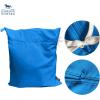 Harrison Howard Pet Washing Bag Dog Cat Horse Hair Laundry Bag for Rug Sheet Boots Pets Laundry Helper Jumbo 48L 78cm x 70cm Light Purple(True Blue)