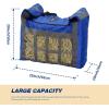 Harrison Howard Premium Durable Slow Feed Horse Hay Bags Oxford Cloth Heavy Duty Large Capacity Horse Feeding Bag-Champion Blue(Champion Blue)
