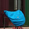 Harrison Howard Premium Waterproof/Breathable Fleece-Lined Saddle Cover Scarlet Red(Azure Blue)