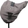 Harrison Howard Premium Waterproof/Breathable Fleece-Lined Saddle Cover Scarlet Red(Charcoal Grey)