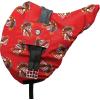 Harrison Howard Premium Waterproof/Breathable Fleece-Lined Saddle Cover Scarlet Red(Patriot Eagle)
