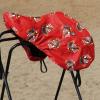 Harrison Howard Premium Waterproof/Breathable Fleece-Lined Saddle Cover Scarlet Red(Patriot Eagle)