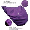 Harrison Howard Premium Waterproof/Breathable Fleece-Lined Saddle Cover Scarlet Red(Regal Purple)